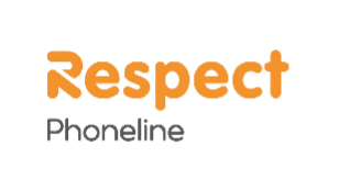 Respect phoneline logo